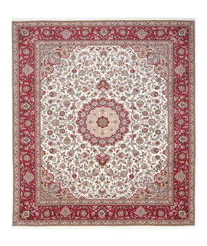 Persisk tæppe - Tabriz - Royal - 299 x 251 cm - beige