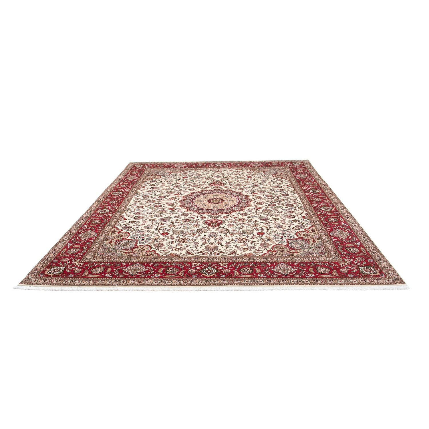Persisk tæppe - Tabriz - Royal - 299 x 251 cm - beige