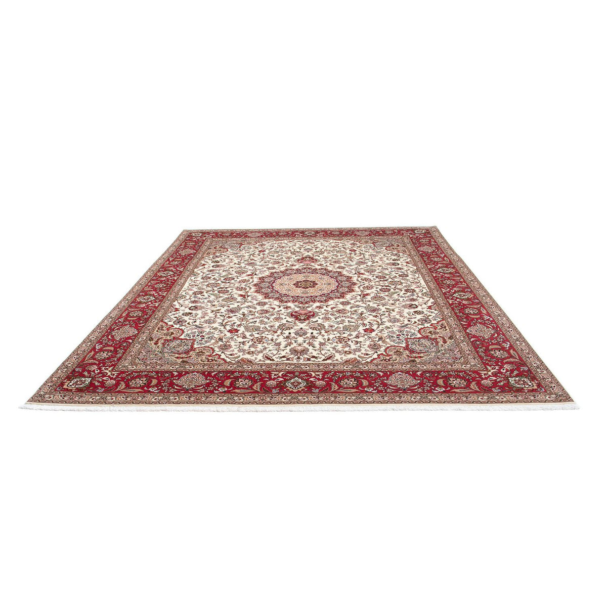 Persisk tæppe - Tabriz - Royal - 299 x 251 cm - beige