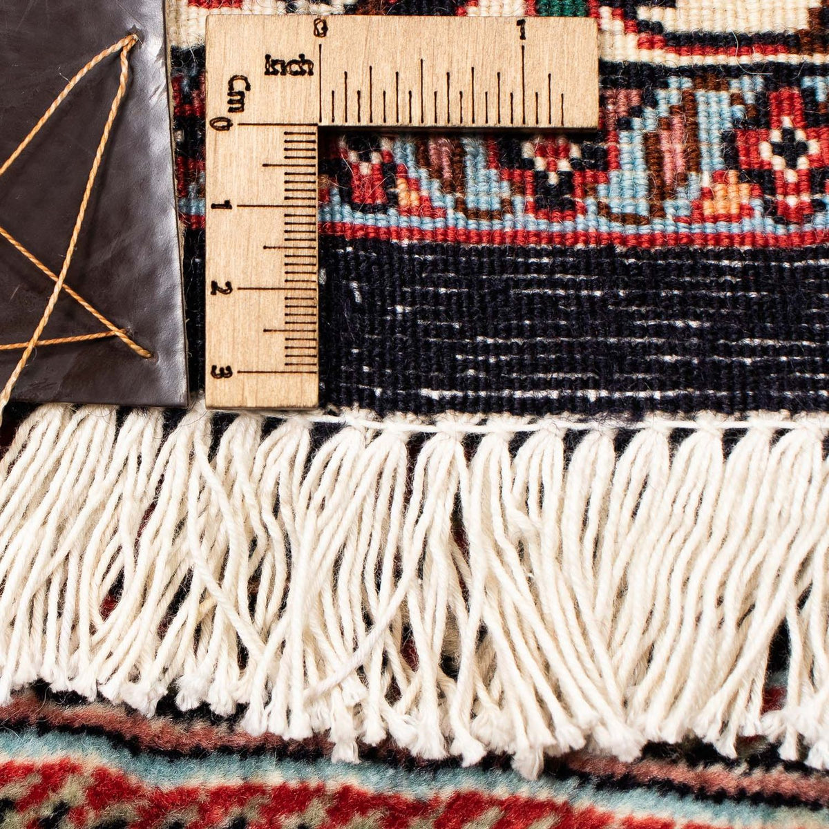 Persisk tæppe - Bijar - 404 x 298 cm - lysrød