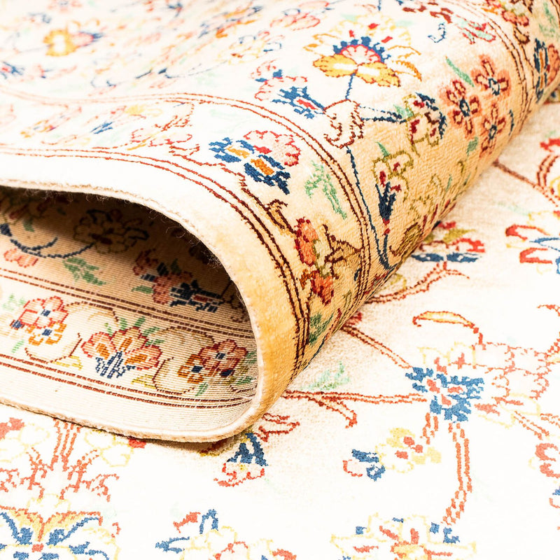 Persisk tæppe - Ghom - 195 x 131 cm - beige