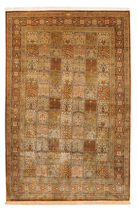 Silketæppe - Ghom Silk - Premium - 200 x 132 cm - flerfarvet