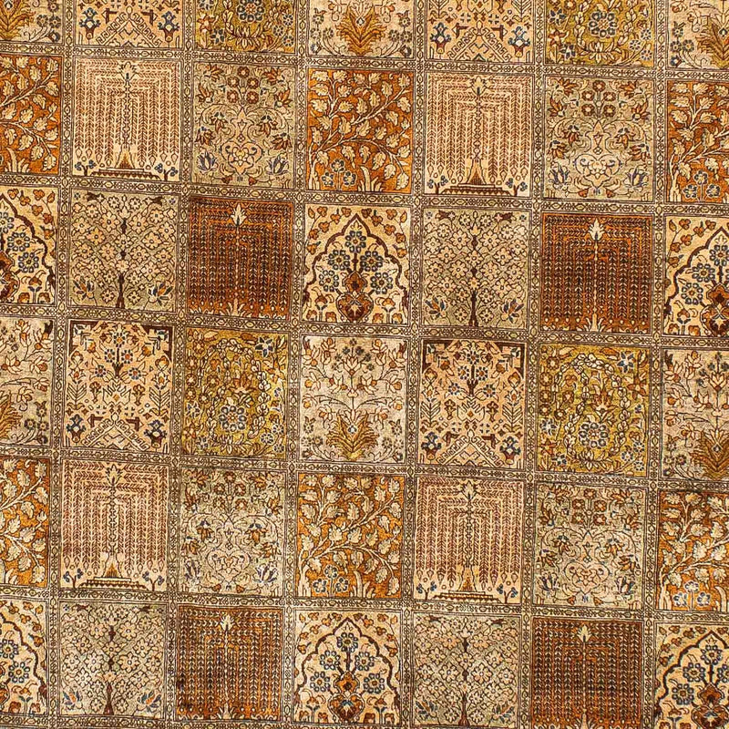 Silketæppe - Ghom Silk - Premium - 200 x 132 cm - flerfarvet
