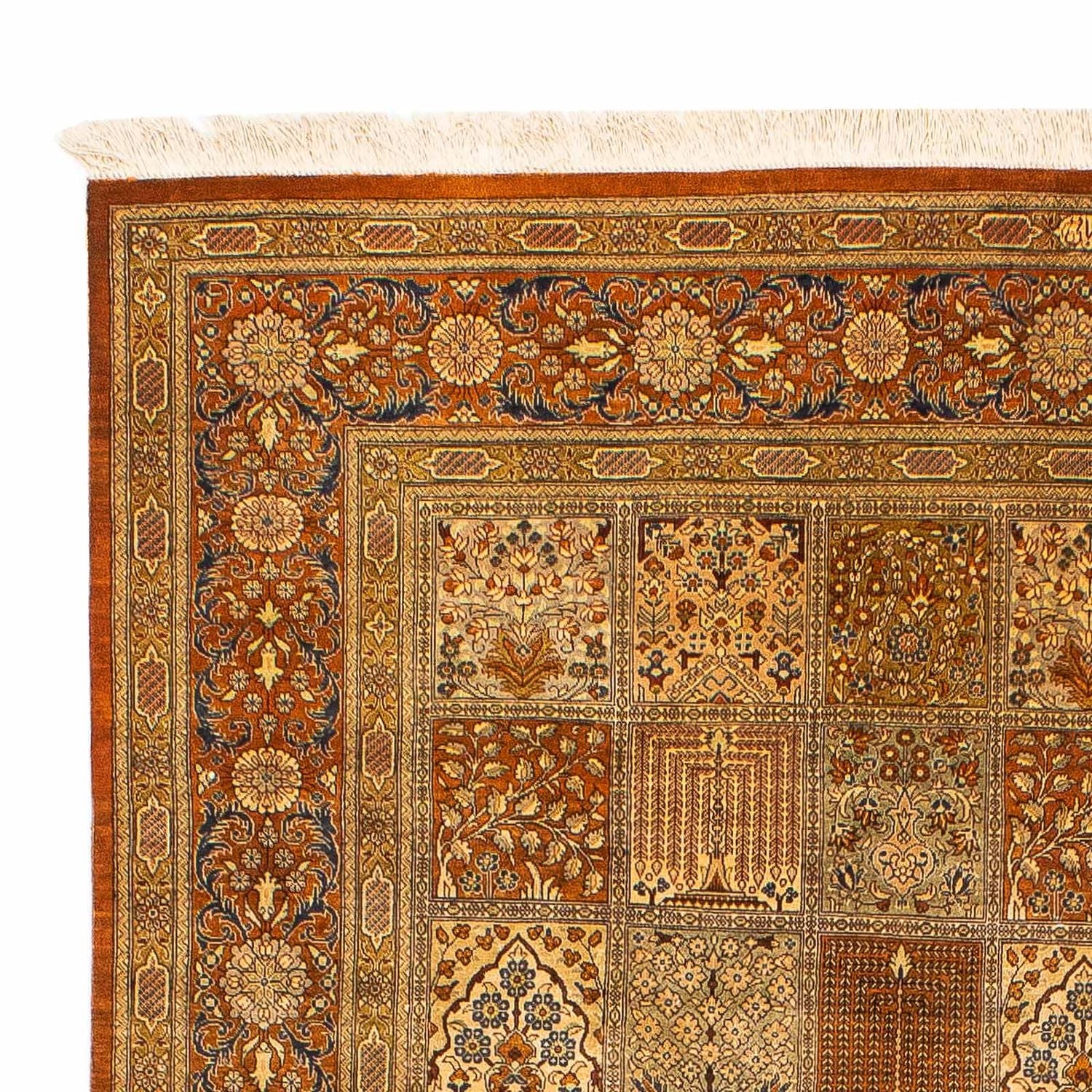 Silketæppe - Ghom Silk - Premium - 200 x 132 cm - flerfarvet