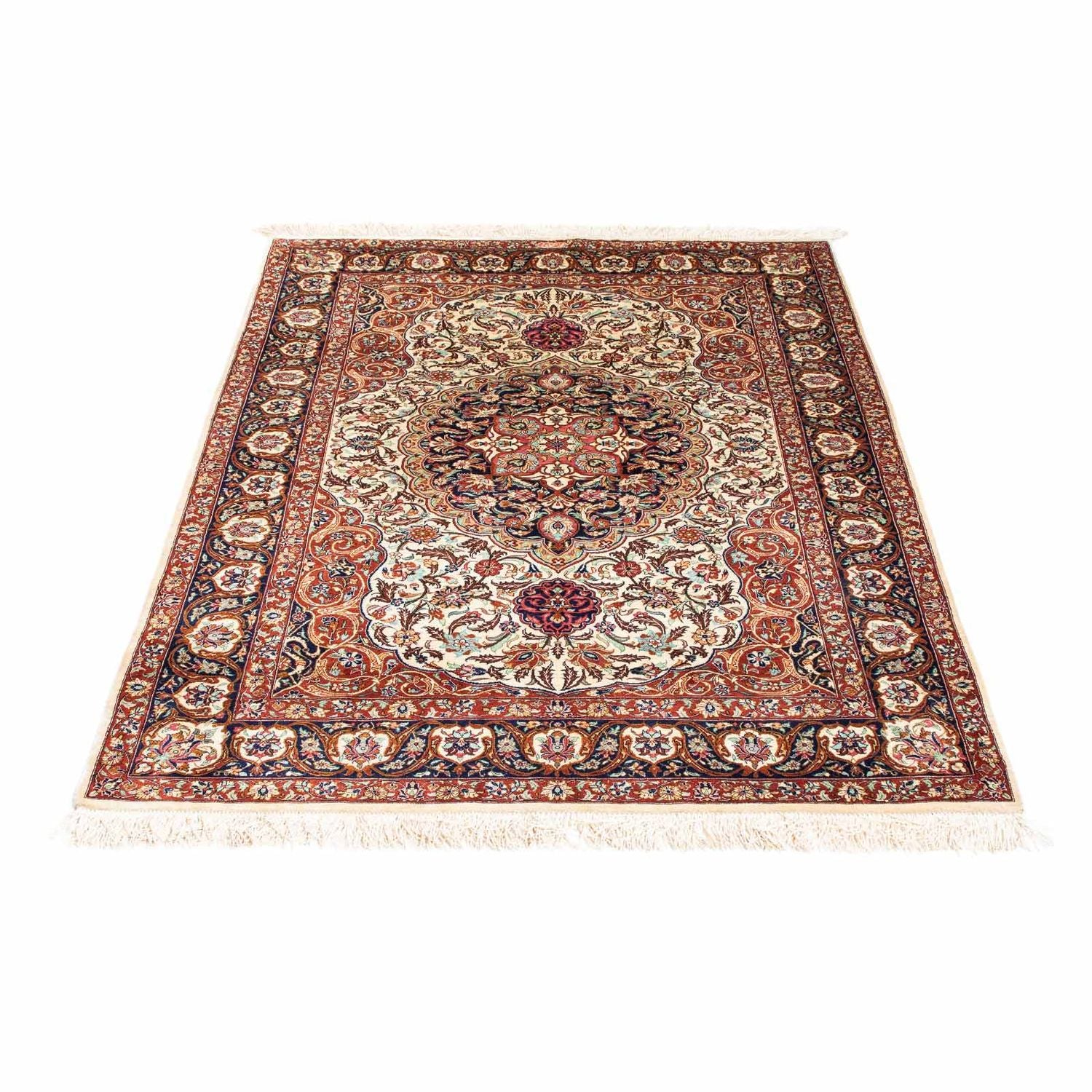 Persisk tæppe - Ghom - 148 x 102 cm - beige