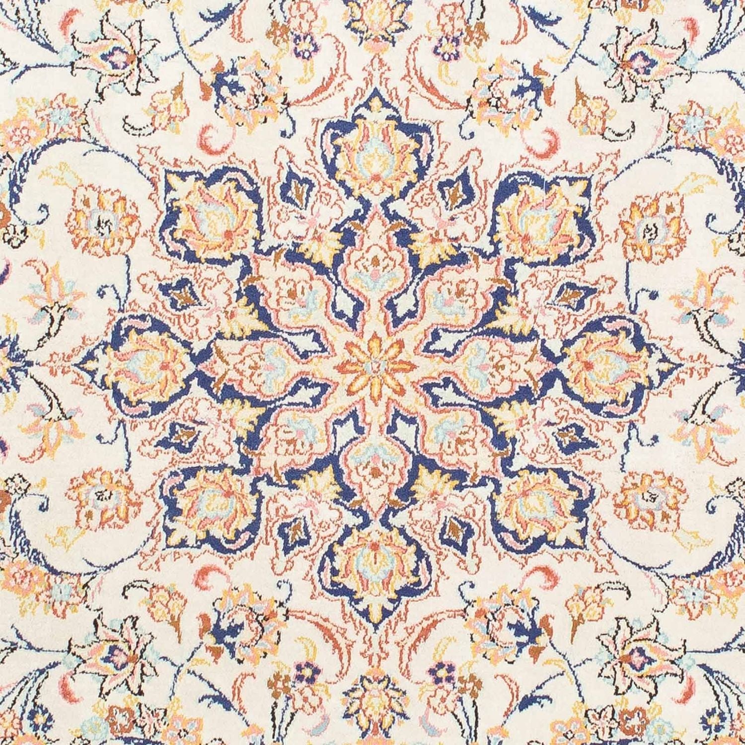 Persisk tæppe - Ghom - 152 x 102 cm - beige