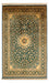 Silketæppe - Ghom Silk - Premium - 216 x 132 cm - mørkeblå