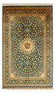 Qom silke Tæppe 216x132cm - Persisk tæppe