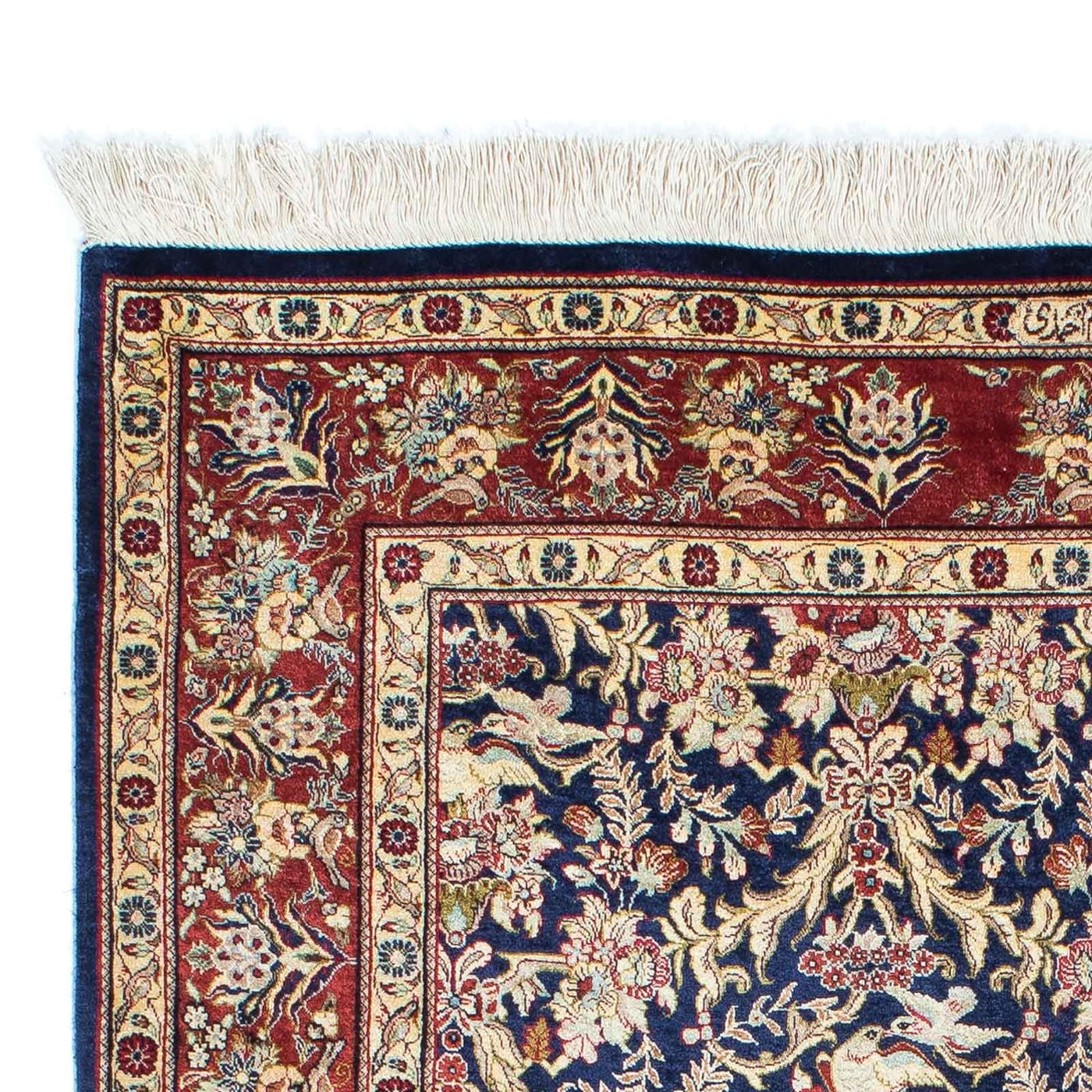 Qom Tæppe 154x98cm - Persisk tæppe