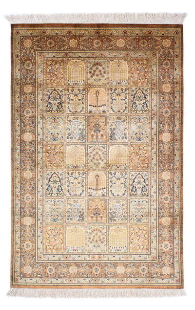 Qom Tæppe 96x149cm - Persisk tæppe