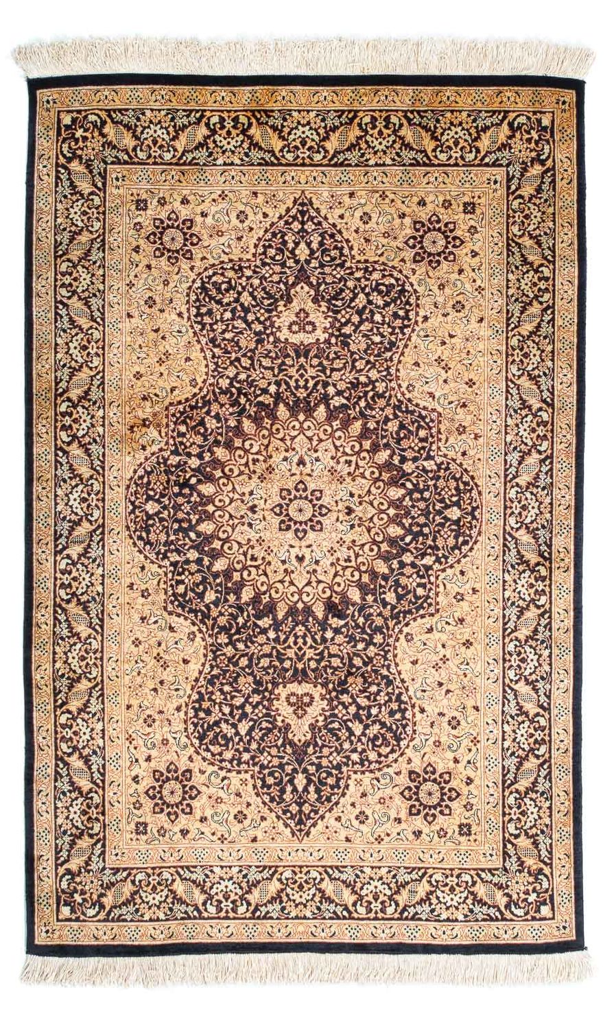 Persisk tæppe - Ghom - 120 x 76 cm - lys brun