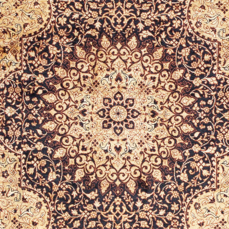 Persisk tæppe - Ghom - 120 x 76 cm - lys brun