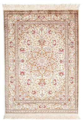 Persisk tæppe - Ghom - 117 x 81 cm - beige