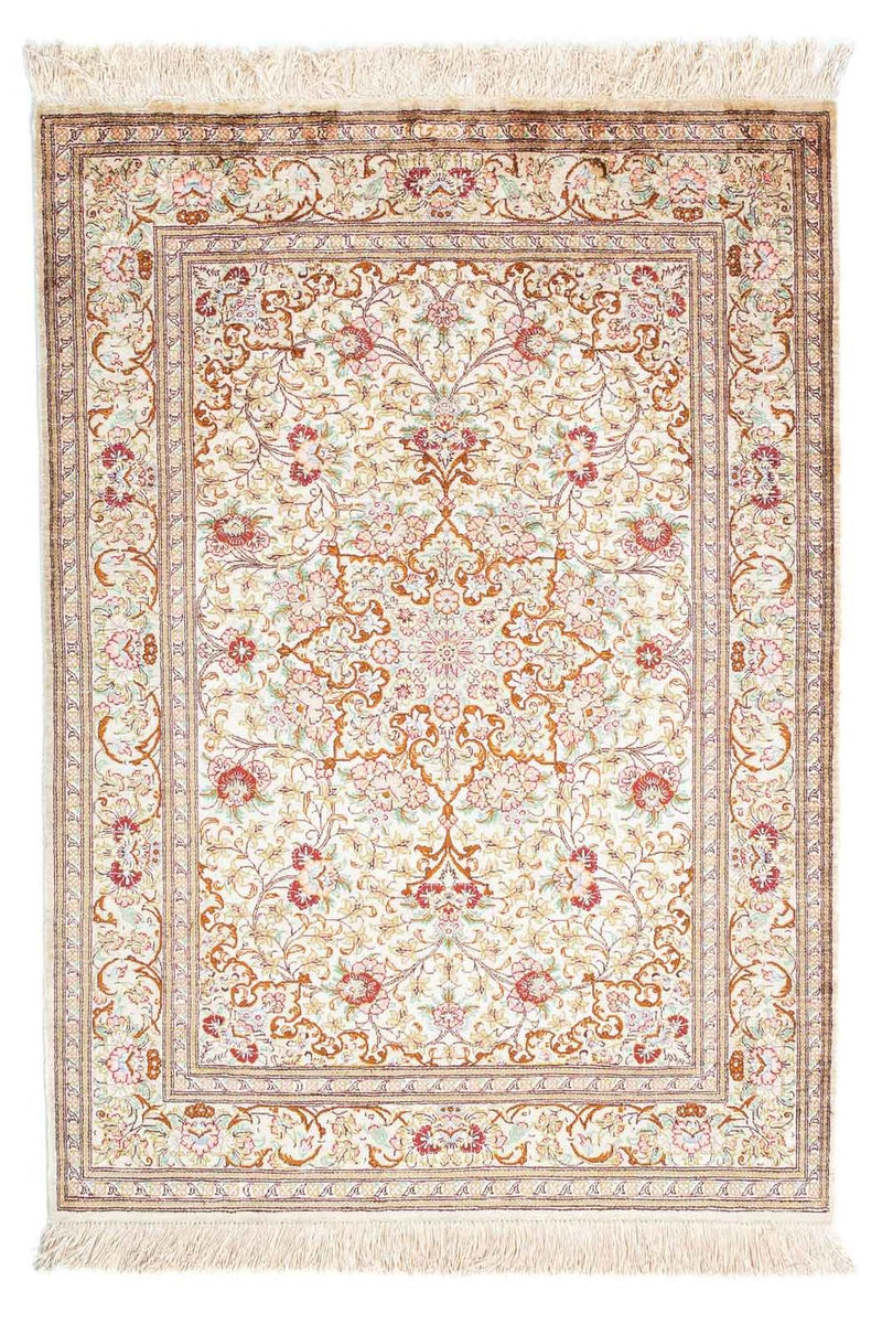 Persisk tæppe - Ghom - 117 x 81 cm - beige