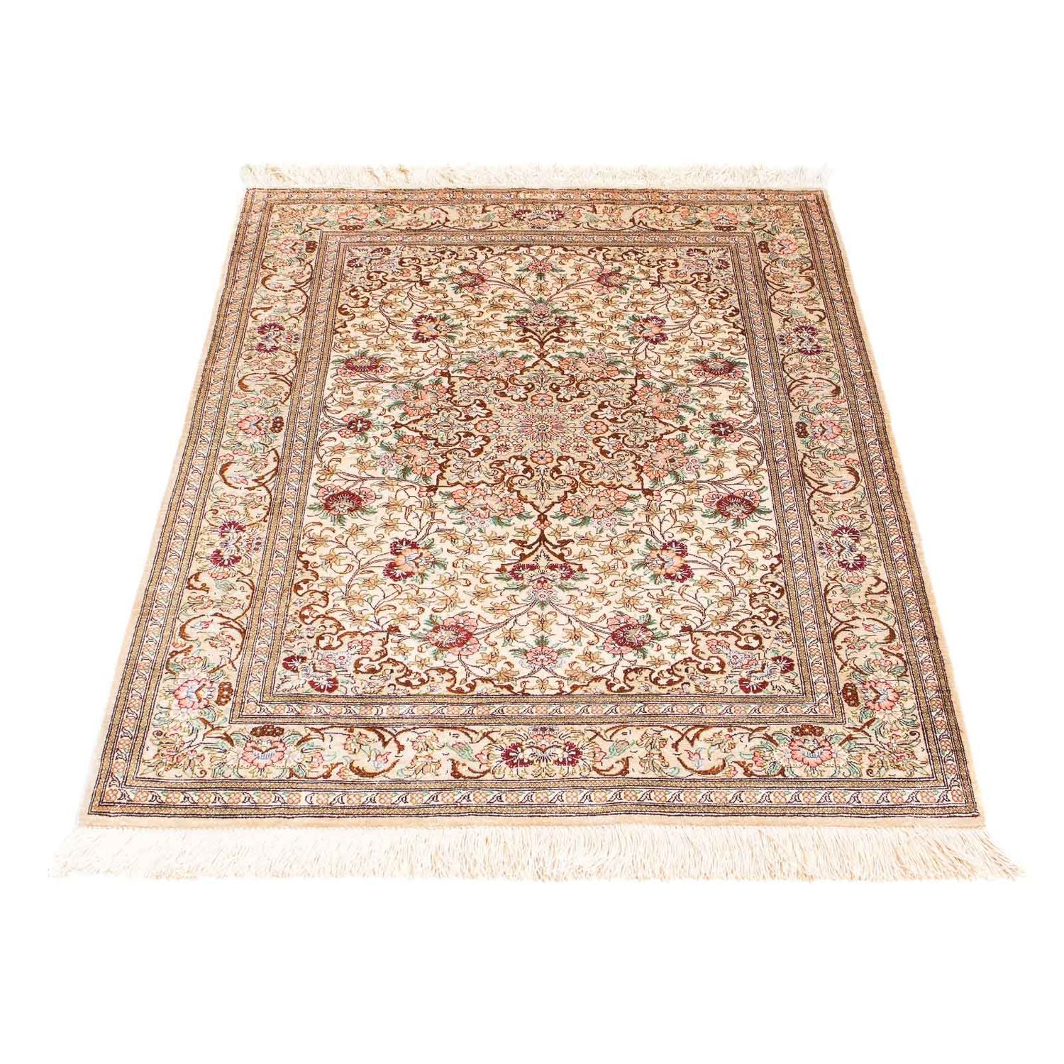 Persisk tæppe - Ghom - 117 x 81 cm - beige