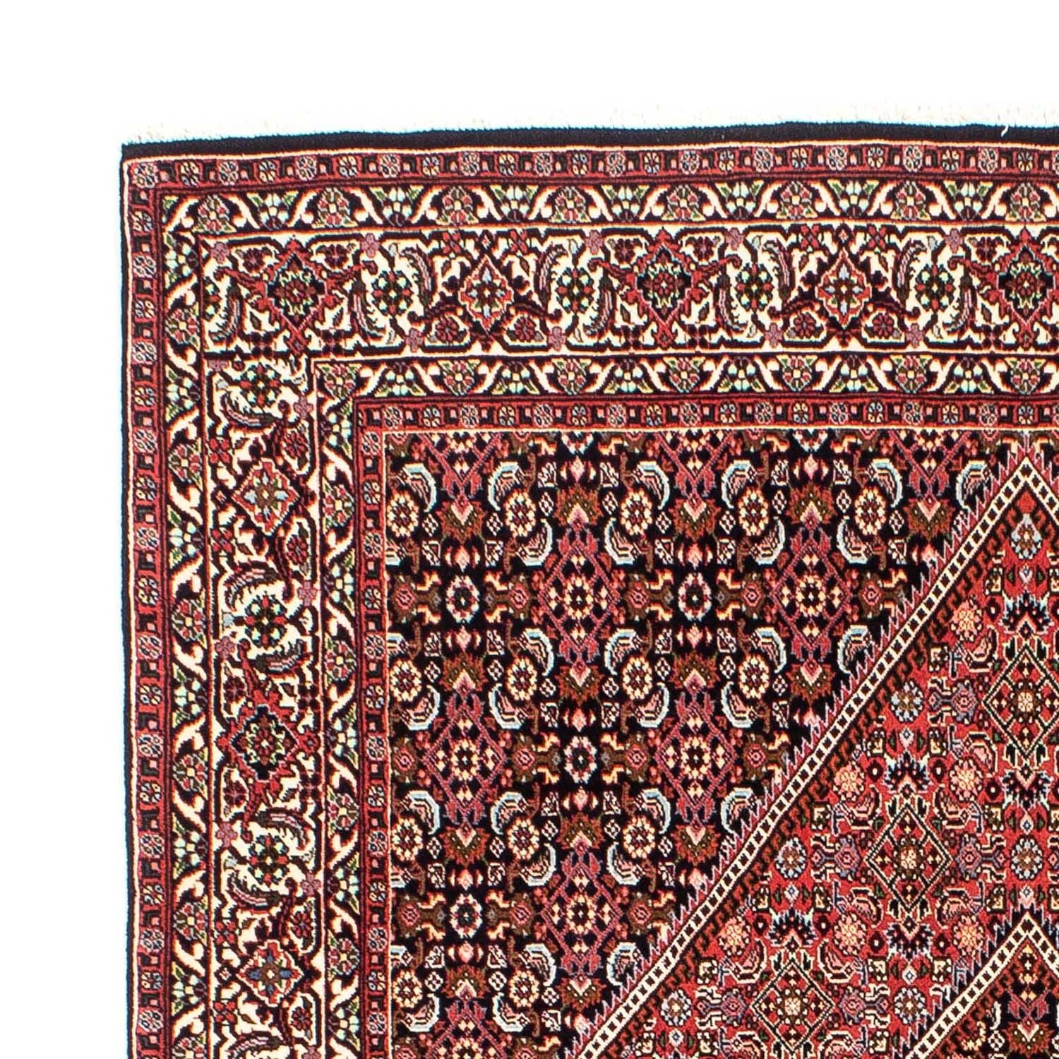 Persisk tæppe - Bijar - 257 x 162 cm - lysrød