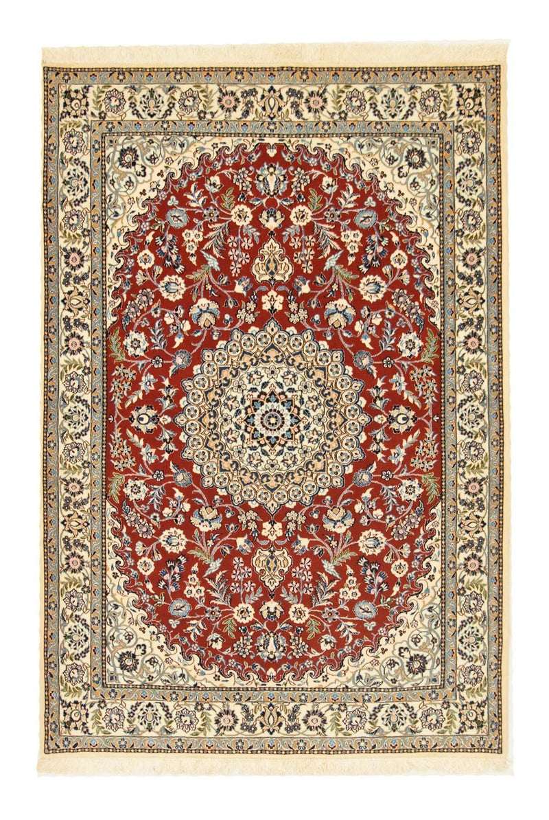 Persisk tæppe - Nain - Premium - 162 x 110 cm - rød