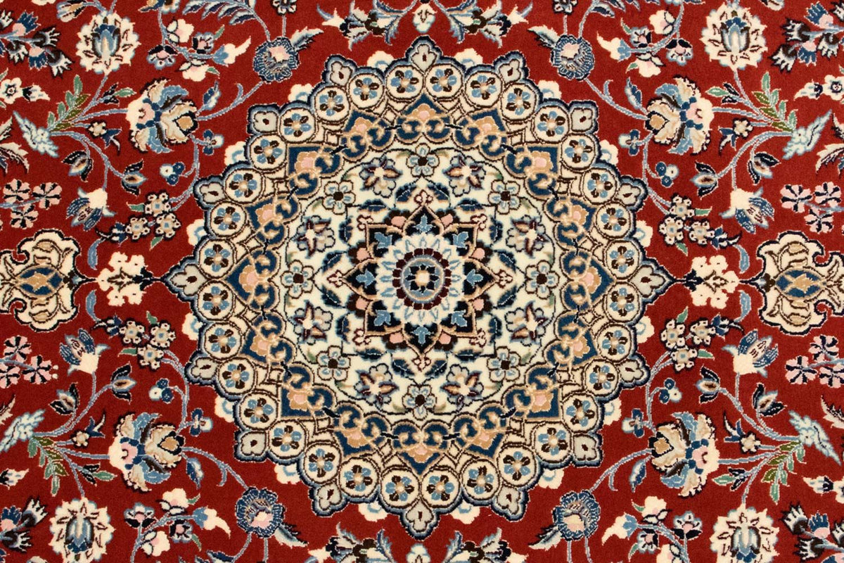 Persisk tæppe - Nain - Premium - 162 x 110 cm - rød