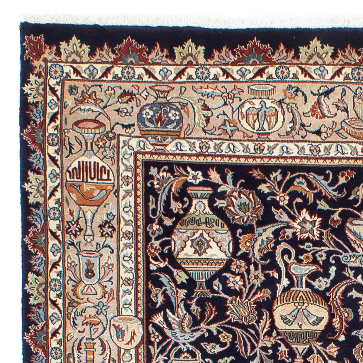 Persisk tæppe - Classic - 238 x 195 cm - sort