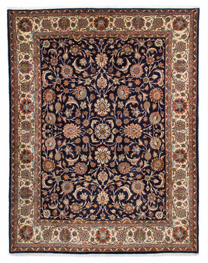 Persisk tæppe - Classic - 294 x 225 cm - mørkeblå