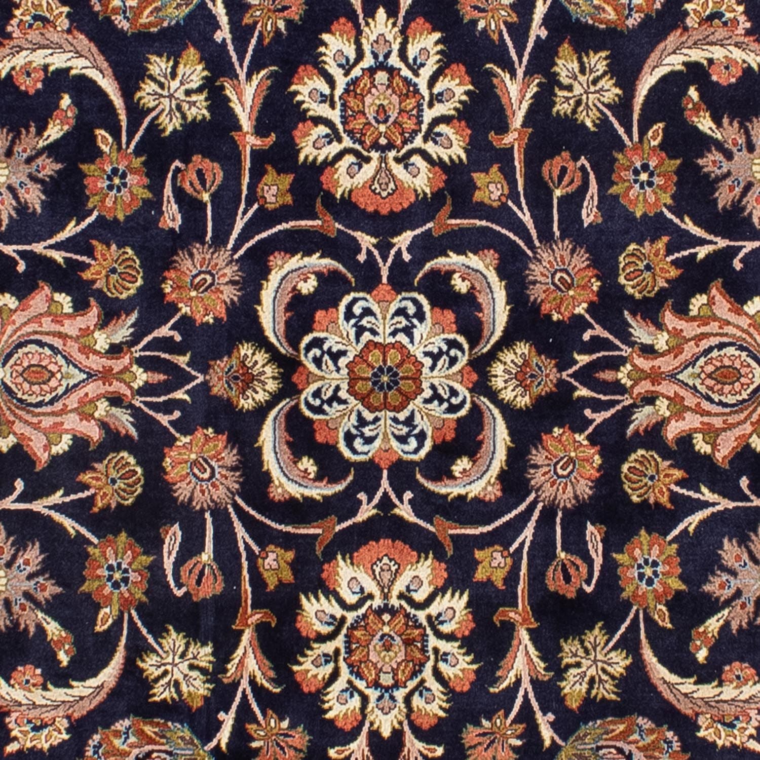 Persisk tæppe - Classic - 294 x 225 cm - mørkeblå