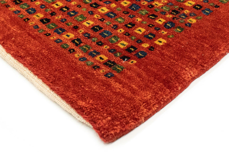 Gabbeh Tæppe - Loribaft Persisk - 178 x 122 cm - rød