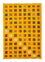 Gabbeh Tæppe - Loribaft Persisk - 181 x 130 cm - guld