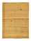 Gabbeh Tæppe - Loribaft Persisk - 167 x 124 cm - guld