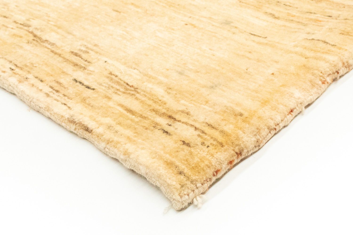 Gabbeh Tæppe - Loribaft Persisk - 167 x 124 cm - guld