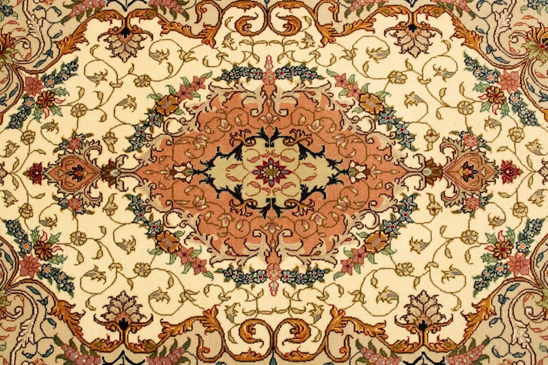 Persisk tæppe - Tabriz - Royal - 152 x 100 cm - beige
