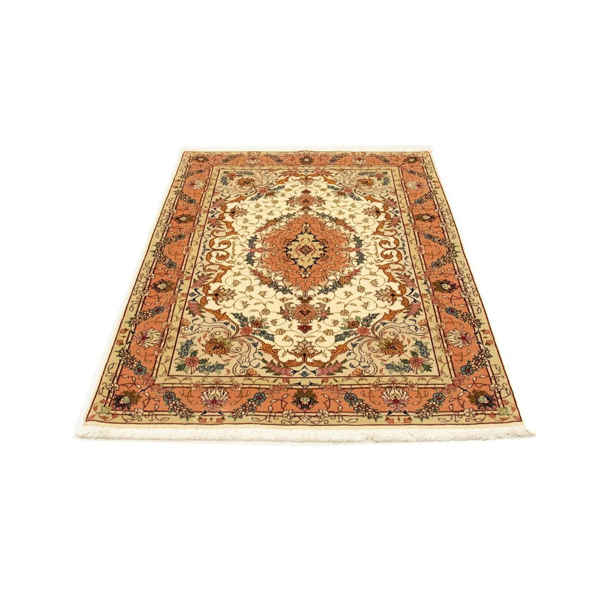Persisk tæppe - Tabriz - Royal - 152 x 100 cm - beige