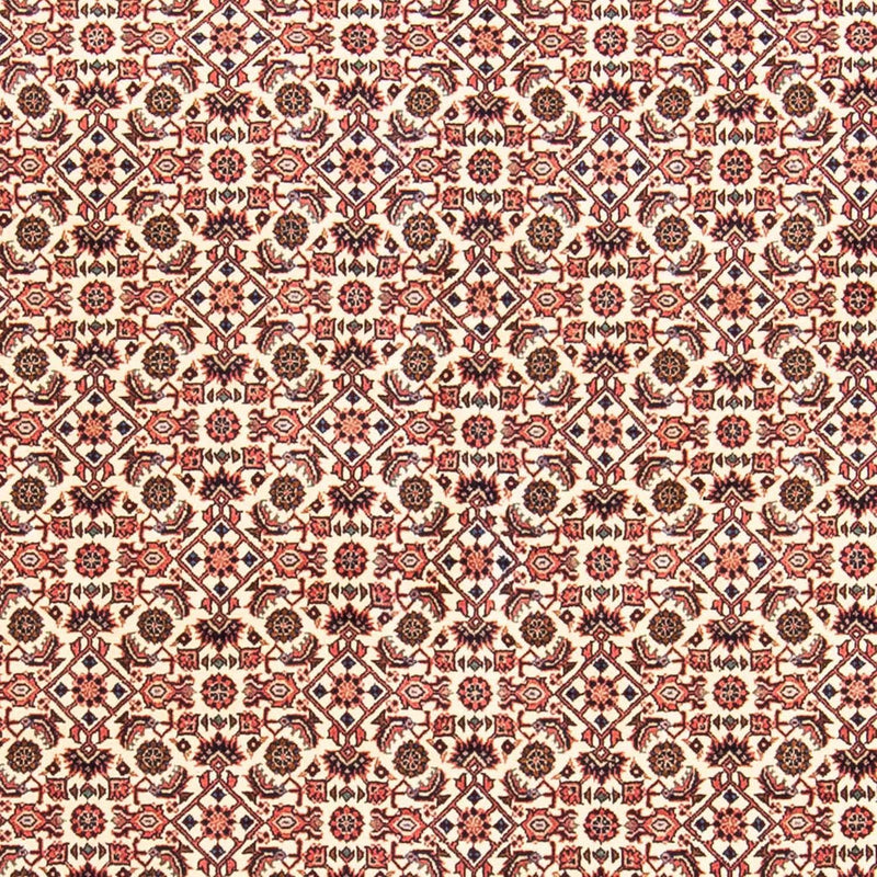 Persisk tæppe - Bijar - 237 x 170 cm - lysrød
