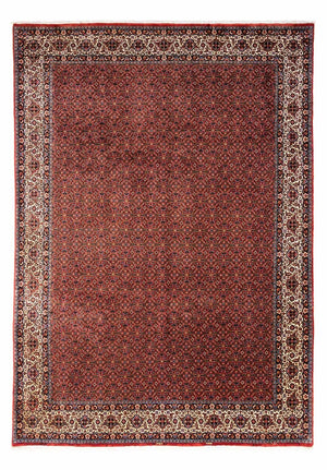 Persisk tæppe - Bijar - Royal - 363 x 248 cm - rød