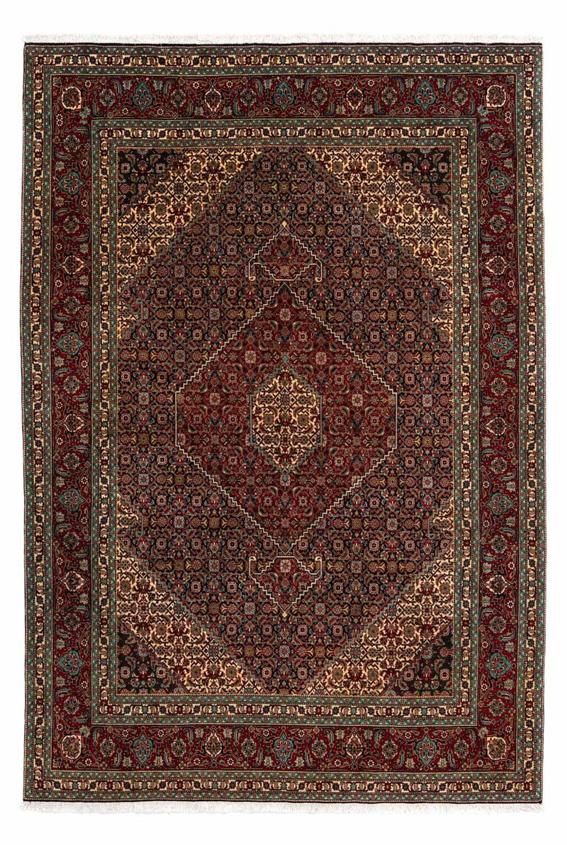 Persisk tæppe - Tabriz - Royal - 300 x 199 cm - mørkerød