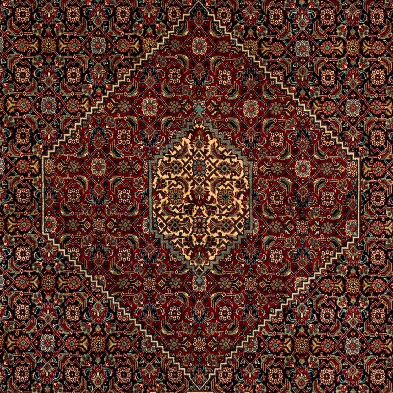 Persisk tæppe - Tabriz - Royal - 300 x 199 cm - mørkerød