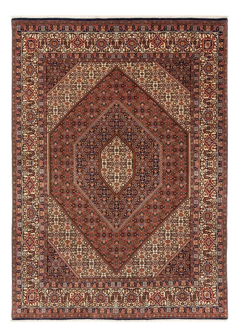 Persisk tæppe - Bijar - 237 x 170 cm - brun