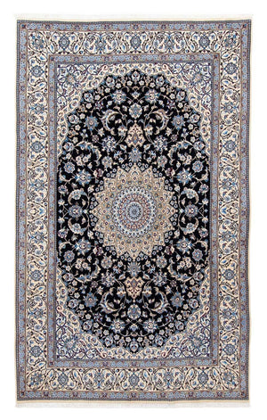 Persisk tæppe - Nain - Royal - 292 x 200 cm - sort