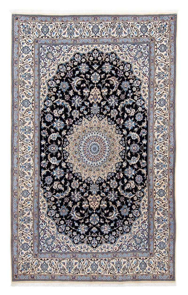 Persisk tæppe - Nain - Royal - 292 x 200 cm - sort
