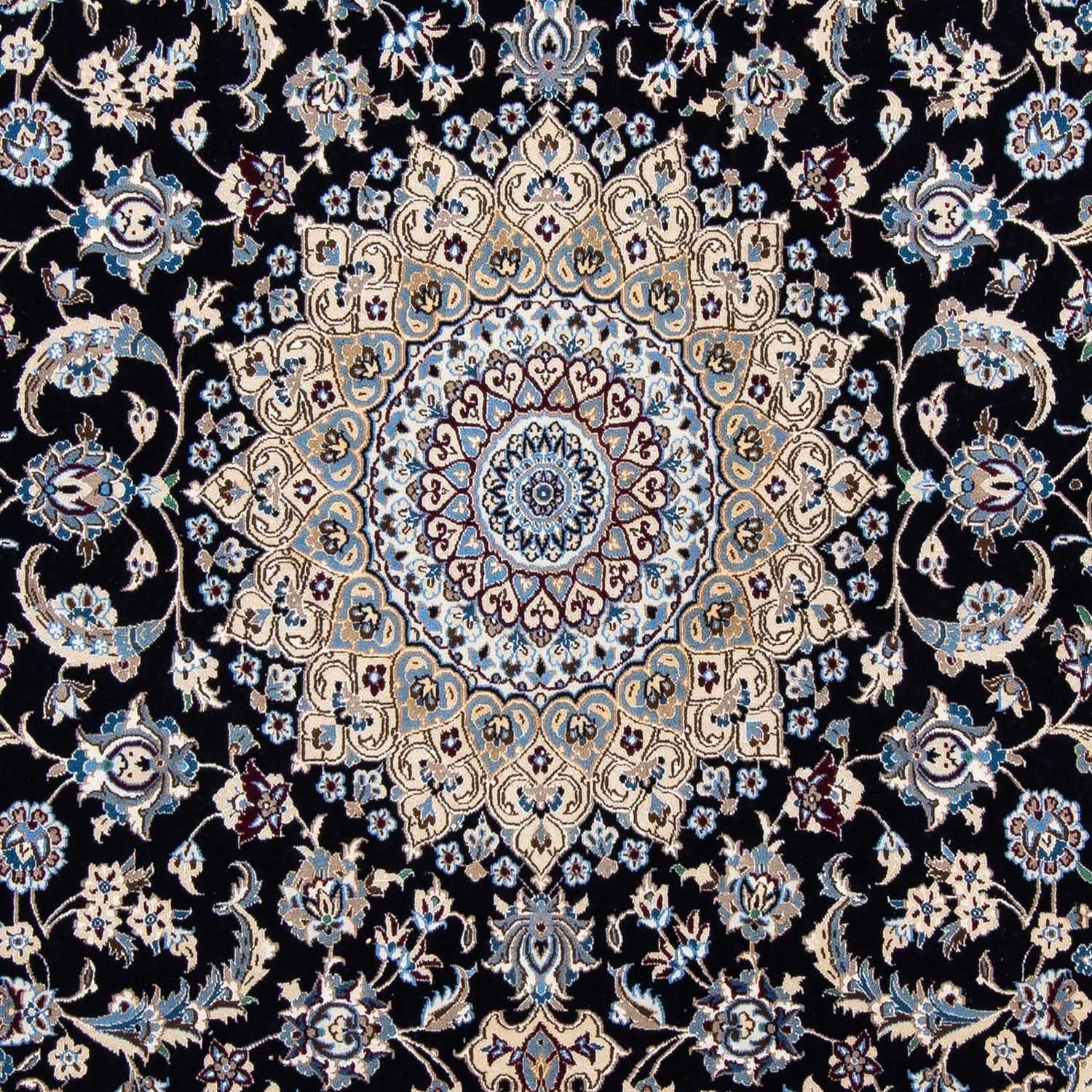 Persisk tæppe - Nain - Royal - 292 x 200 cm - sort
