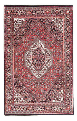 Persisk tæppe - Bijar - 175 x 112 cm - rød