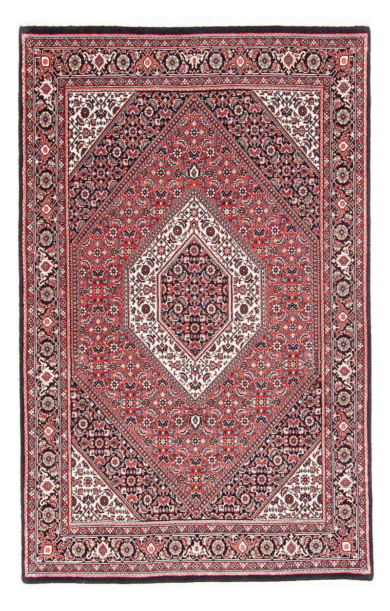 Persisk tæppe - Bijar - 175 x 112 cm - rød