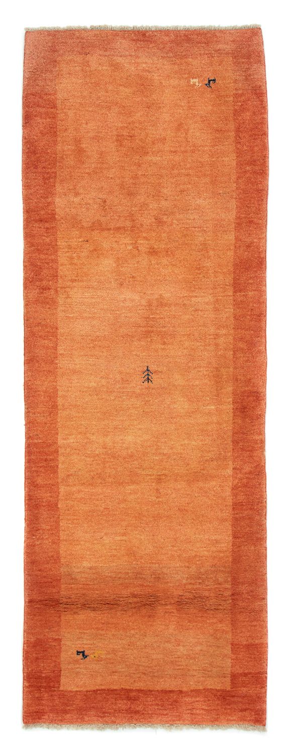 Løber Gabbeh-tæppe - Persisk - 294 x 101 cm - rust