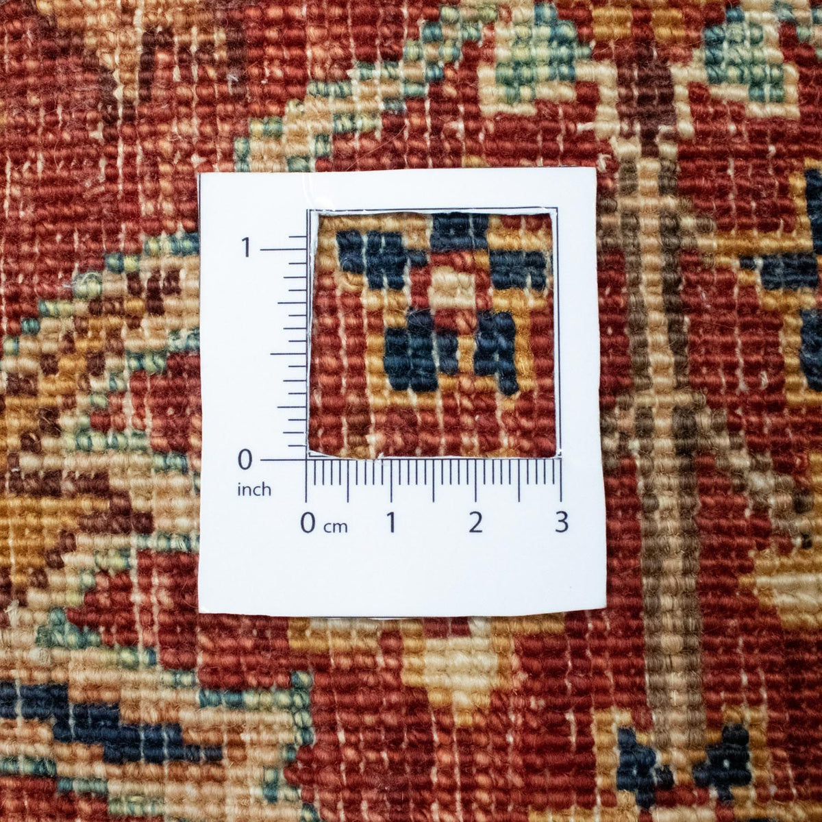 Afghansk tæppe - 199 x 156 cm - beige