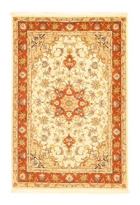 Persisk tæppe - Tabriz - Royal - 155 x 102 cm - beige