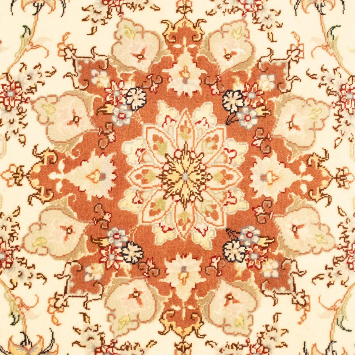Persisk tæppe - Tabriz - Royal - 155 x 102 cm - beige