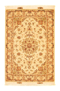 Persisk tæppe - Tabriz - Royal - 147 x 102 cm - beige