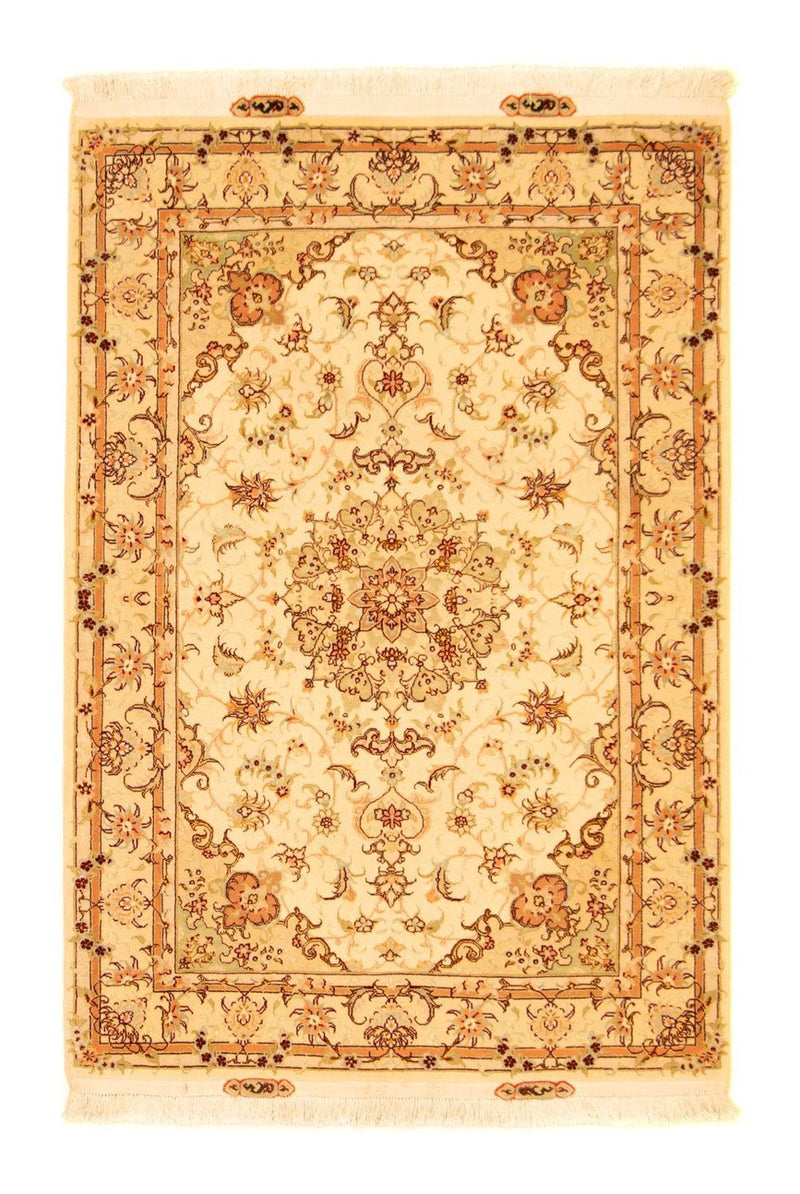Persisk tæppe - Tabriz - Royal - 147 x 102 cm - beige