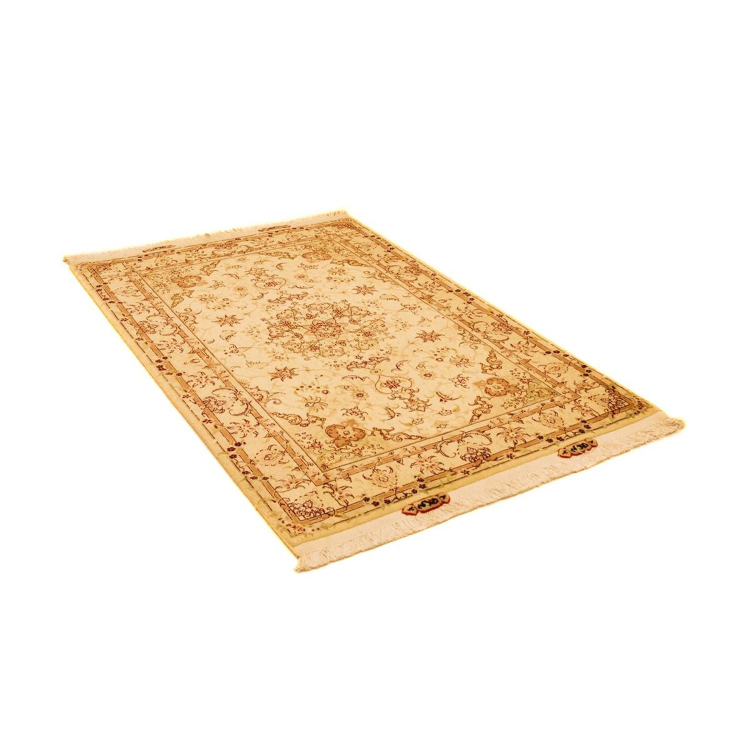 Persisk tæppe - Tabriz - Royal - 147 x 102 cm - beige