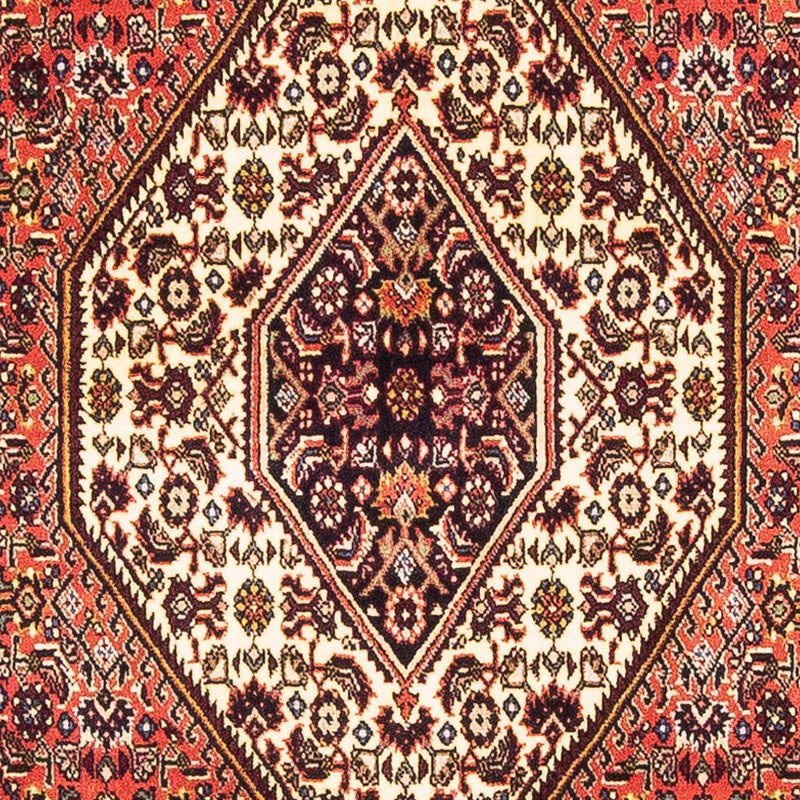 Persisk tæppe - Bijar - 151 x 89 cm - lysrød