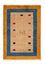 Gabbeh Tæppe - Loribaft Persisk - 150 x 104 cm - guld